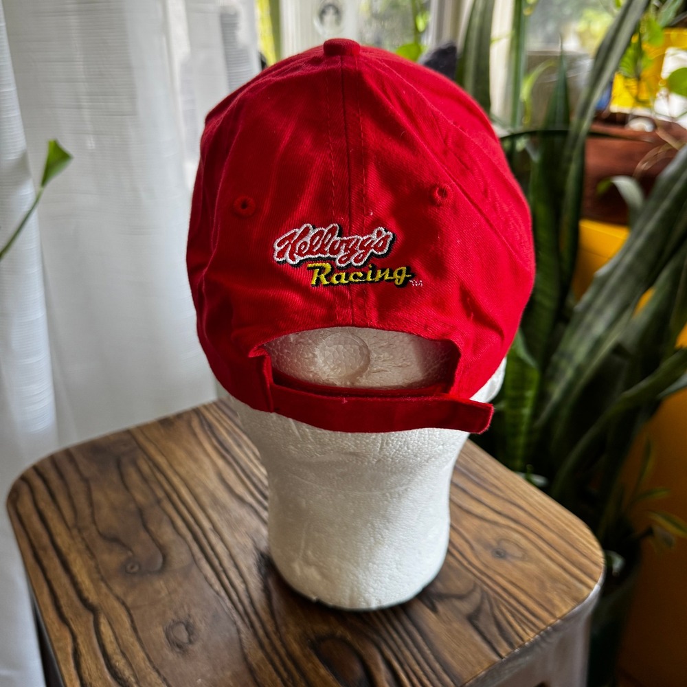 NASCAR Jeff Gordon #24 Kellogg's Racing Hat Adjustable Red Blue - Picture 3 of 6